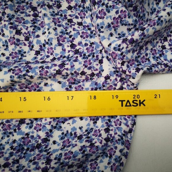 NWT Joe Fresh Ladies Size Small Long Sleeves Flower Pattern Dress - Picture 8 of 10